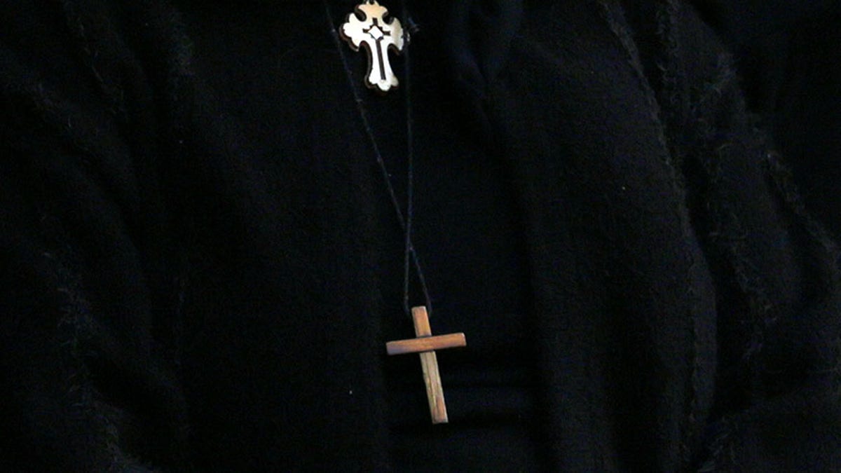 Nun habit cross