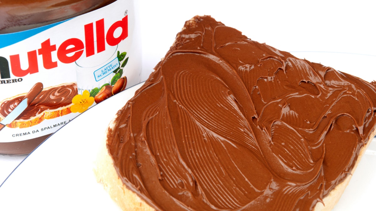 Nutella on bread