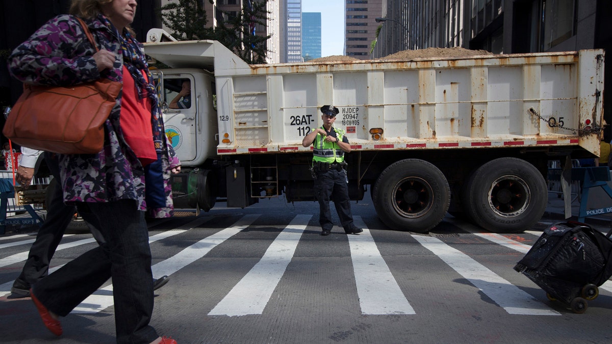 NYC dump truck