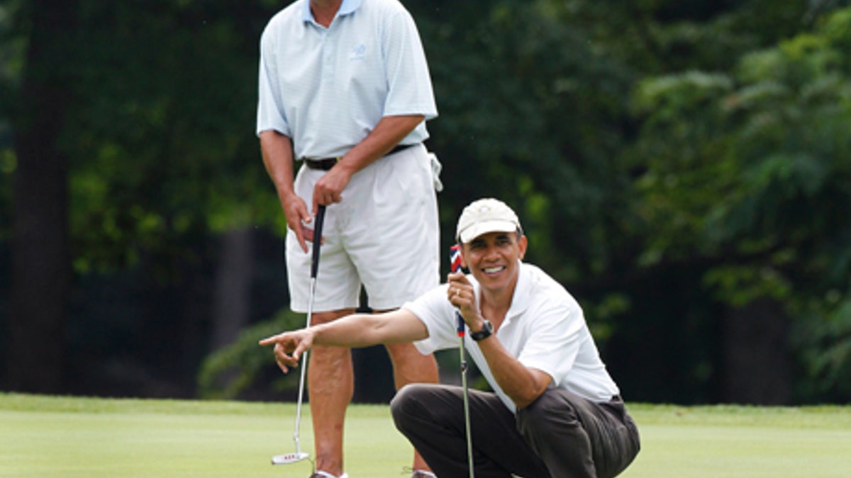 Obama Boehner Golf