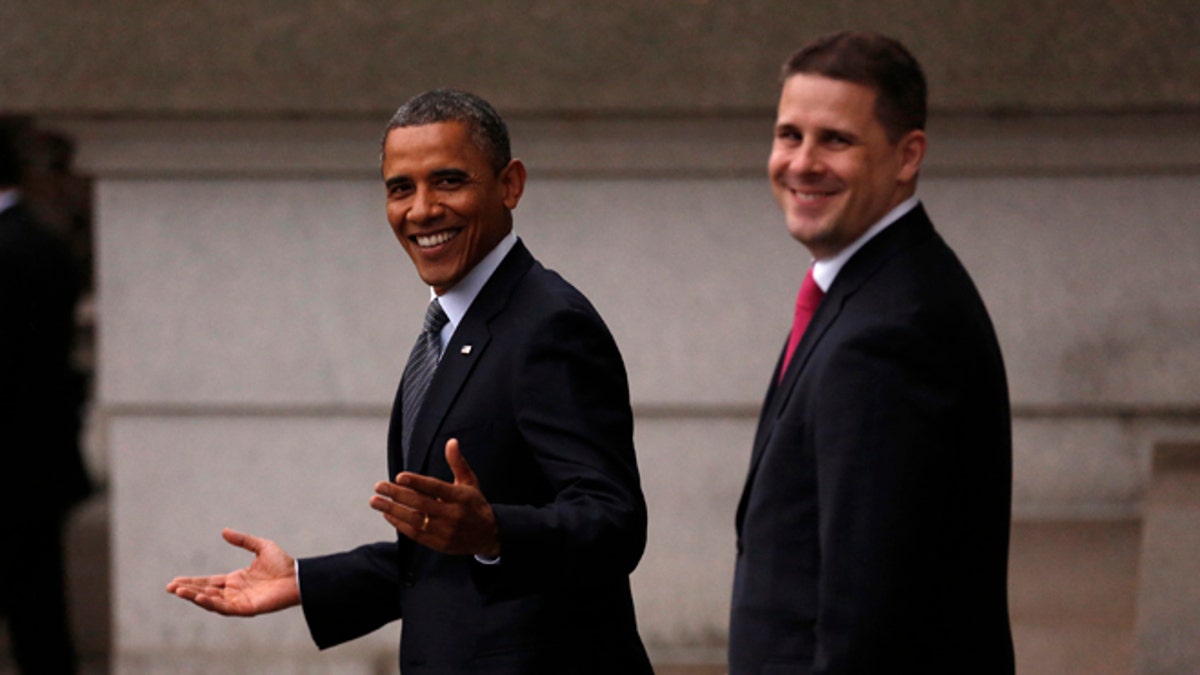 President Obama and Dan Pfeiffer