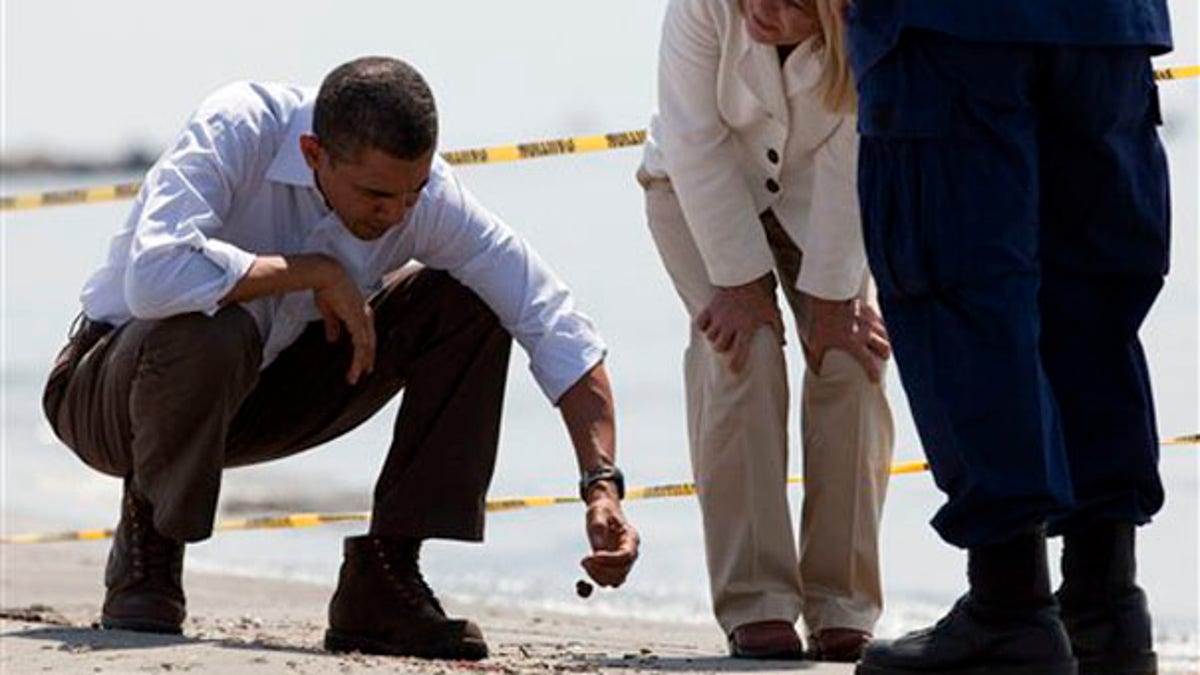 APTOPIX Obama Gulf Oil Spill