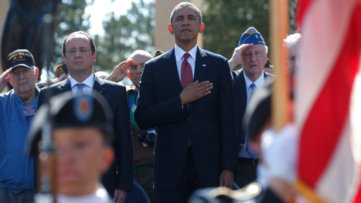 France Obama D-Day