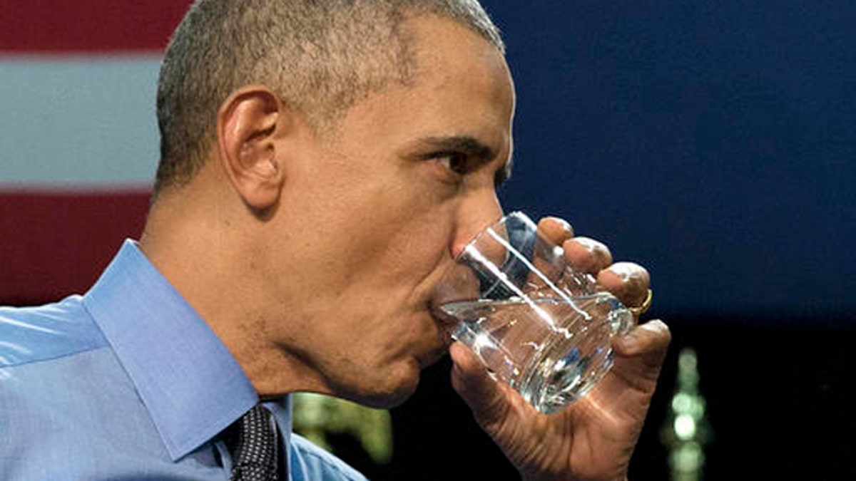 Obama in Flint