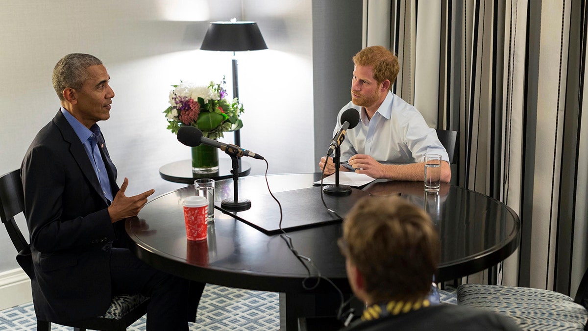 Prince Harry & Obama 1