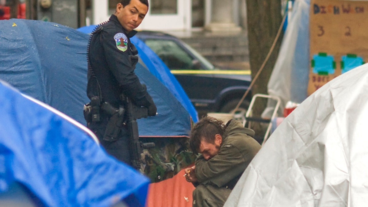 Occupy Vermont-Shooting