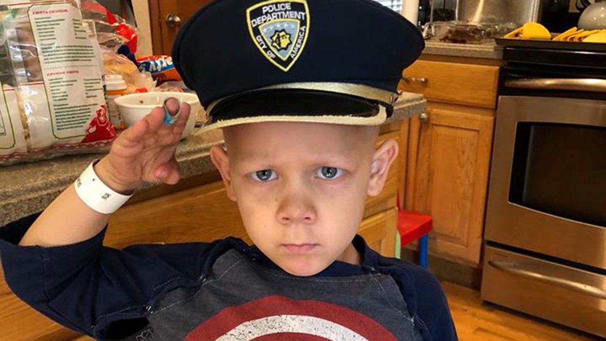 Joshua Salmoiraghi, colorado boy, 4, battling cancer named honorary police officer