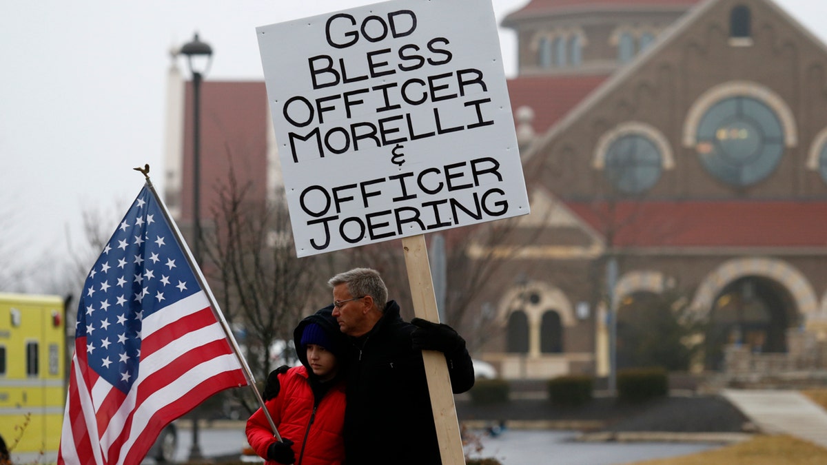 Ohio Westerville officers slain memorial