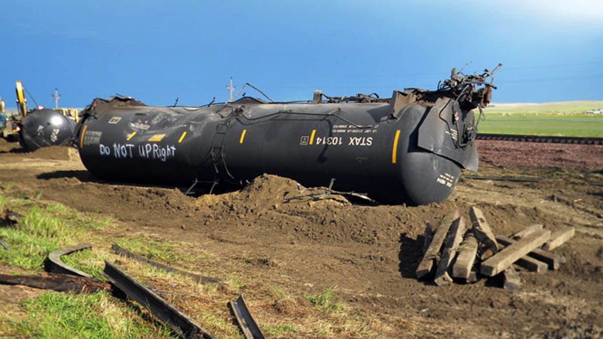 Oil Train Derailment