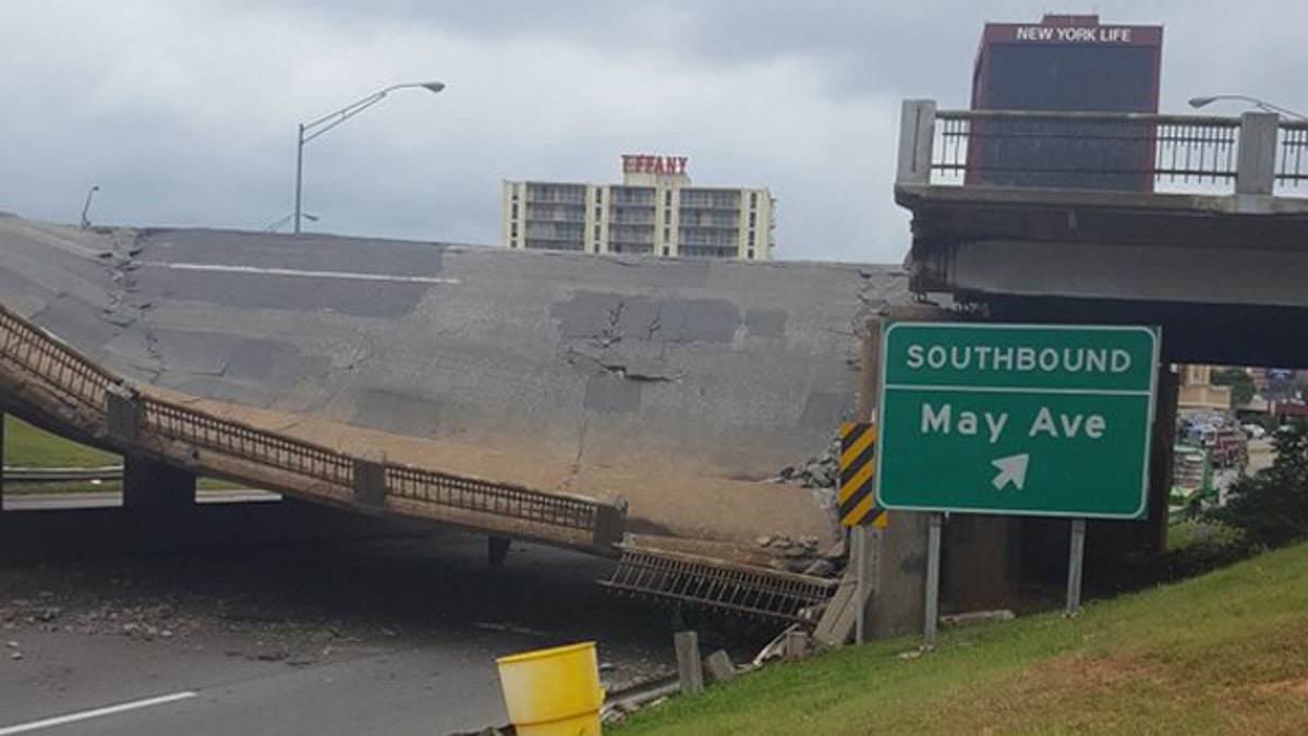 Oklahoma City bridge collapse
