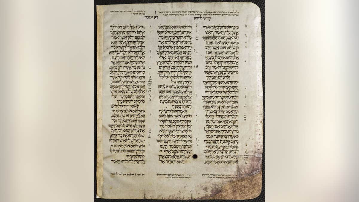 World's Oldest Bible