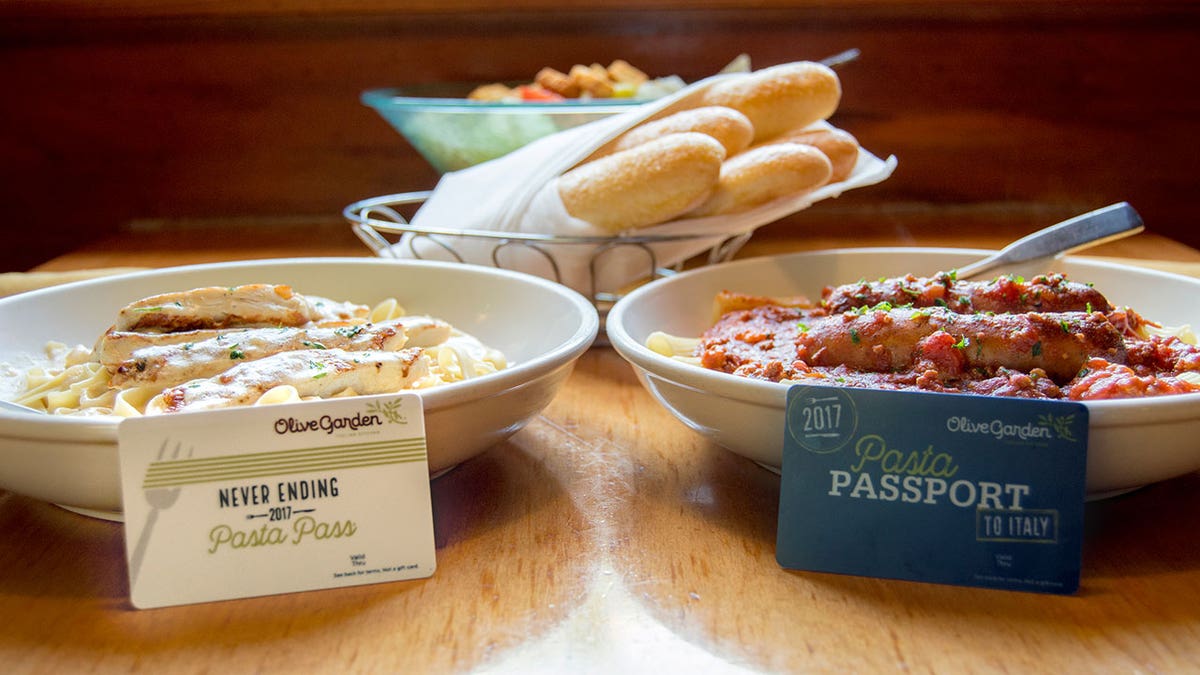 Olive Garden Pasta Pass Wide