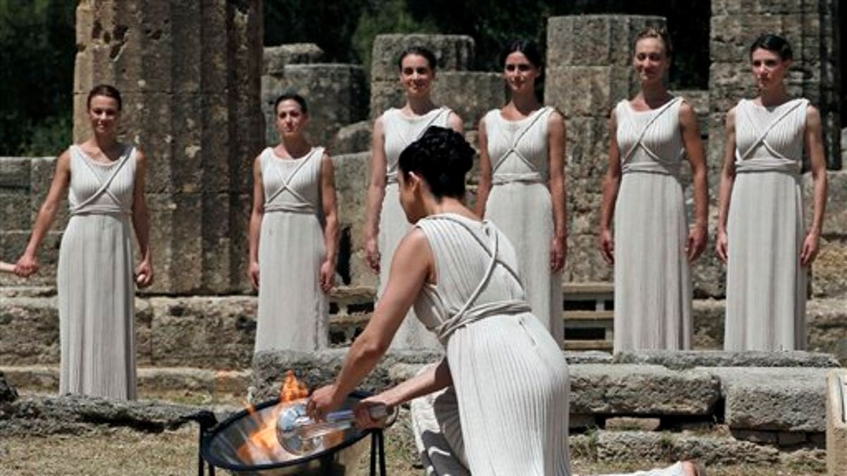 46f656ec-APTOPIX Greece Olympics London Flame