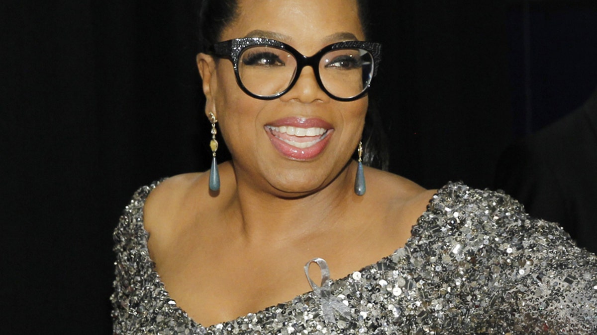 Entertainer Oprah Winfrey