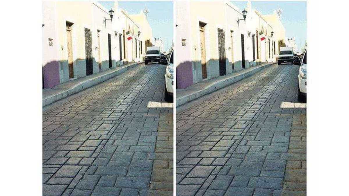 optical illusion road