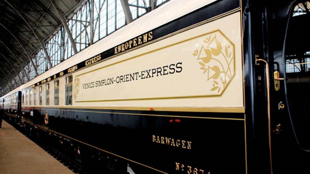 Vintage Train Travel with Orient Express