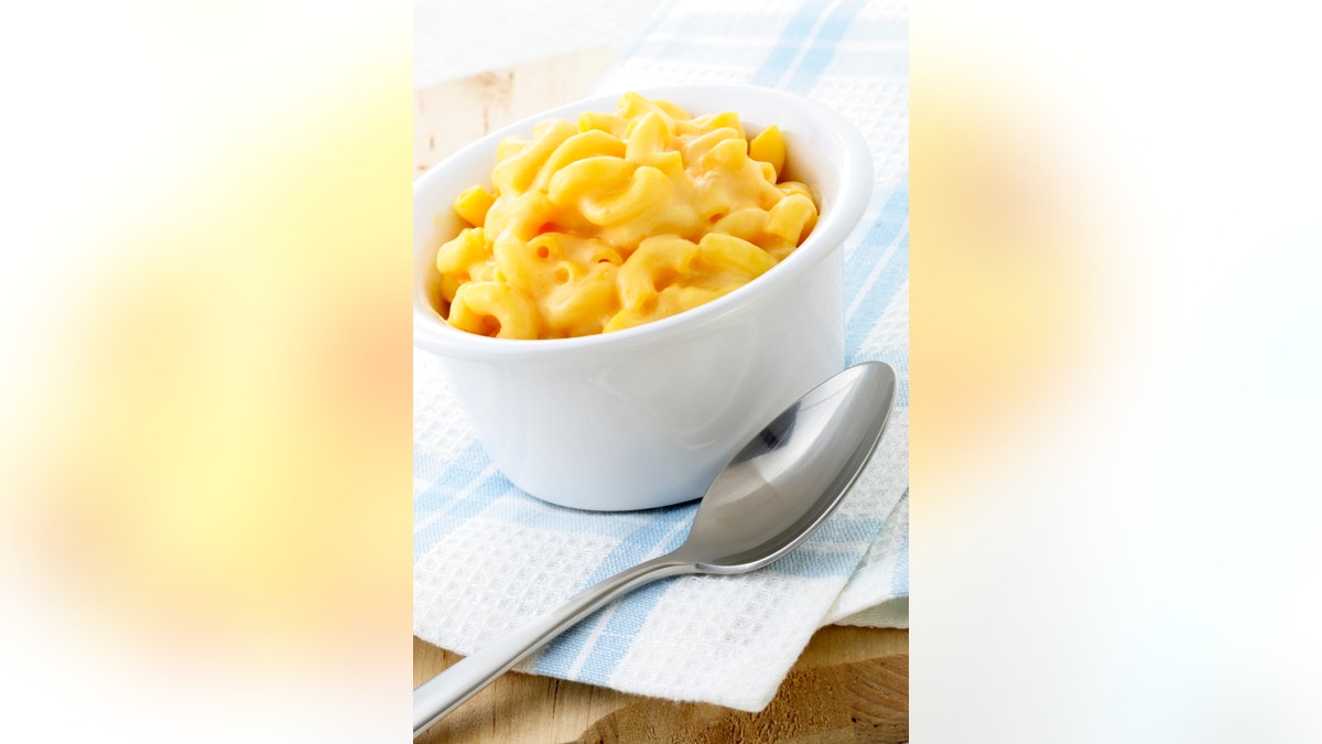 Delicious mac and cheese made with a smooth, creamy sauce. This macaroni and cheese family favorite is always a welcomed addition for lunch or at dinnertime.