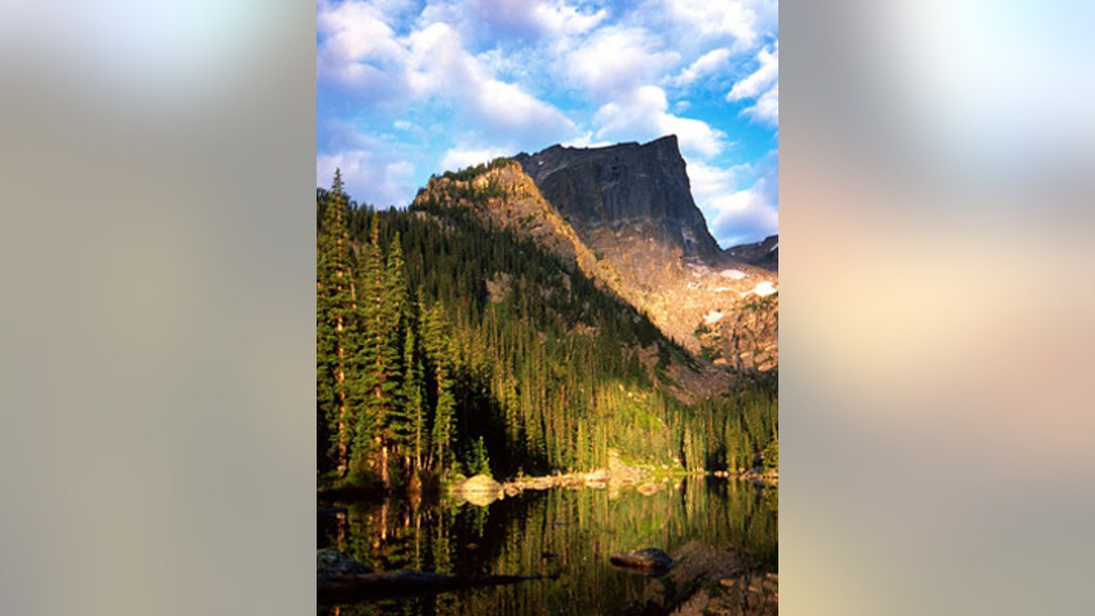 Hallet and Dream Lake, Rocky Mountain National Park. 