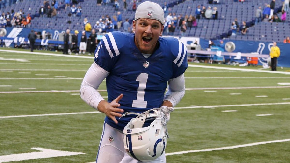 Colts punter Pat McAfee is excited to boost his stats with new