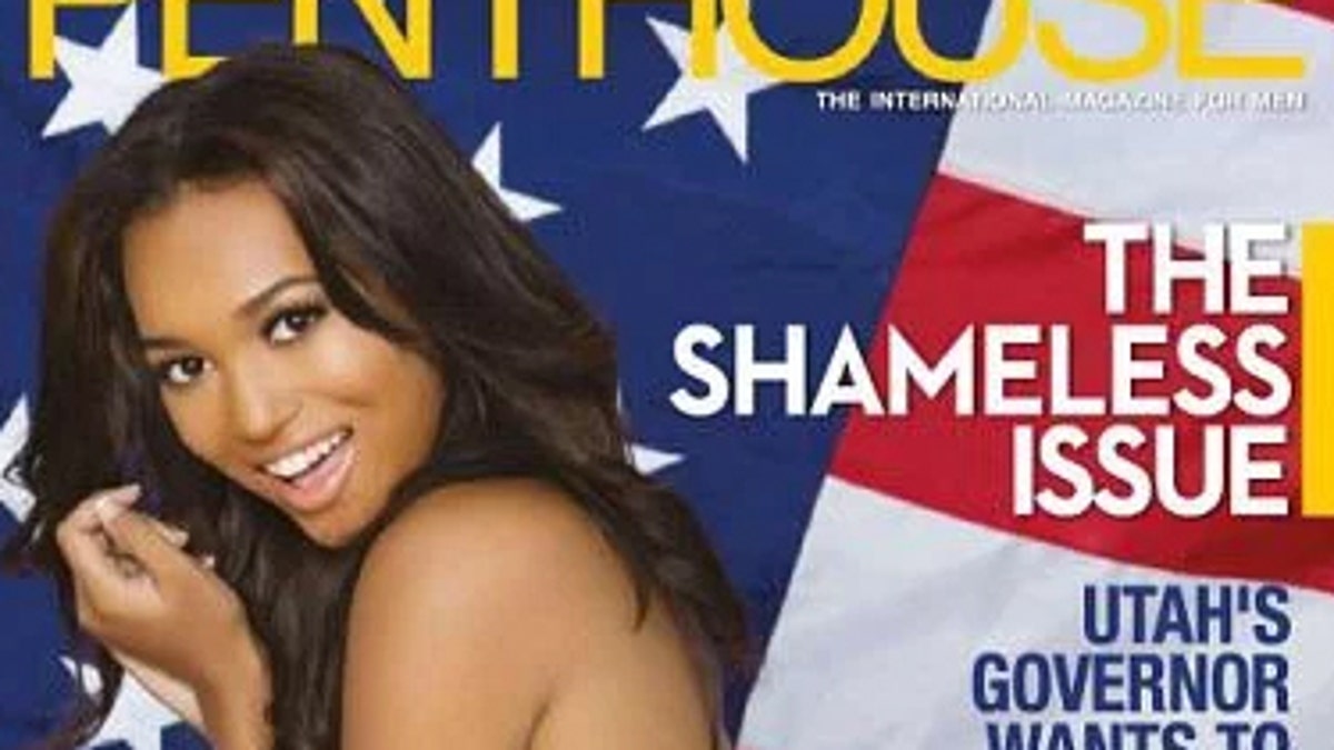 Utah Governor Gary Herbert (sort of) makes the cover of Penthouse Fox News pic