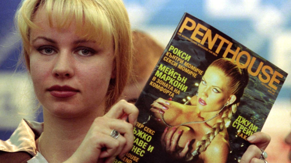 penthouse magazine spread