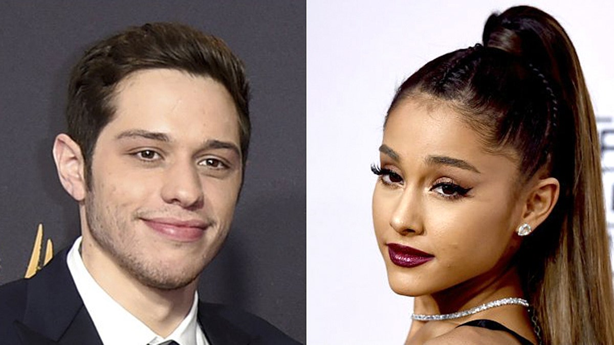 pete davidson ariana grande AP