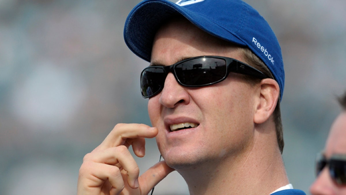Colts Manning Football