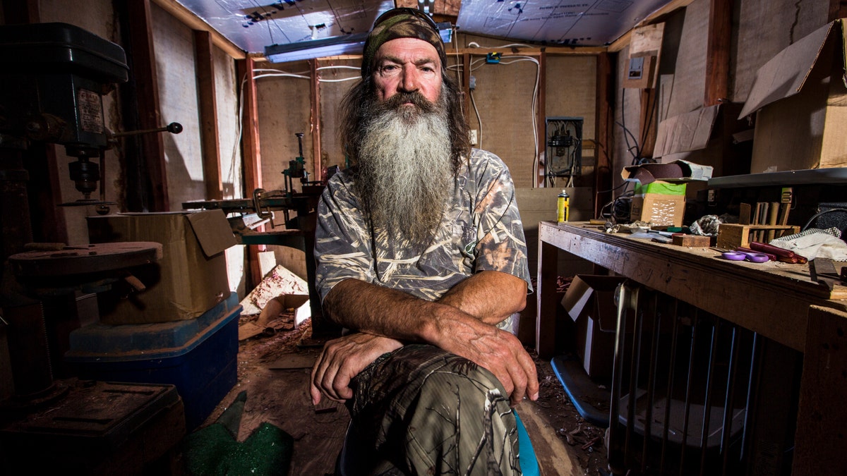 This undated image released by A&E shows Phil Robertson from the popular series "Duck Dynasty." Robertson was suspended for disparaging comments he made to GQ magazine about gay people but was reinstated by the network on Friday, Dec. 27. In a statement Friday, A&E said it decided to bring Robertson back to the reality series after discussions with the Robertson family and "numerous advocacy groups." (AP Photo/A&E,)