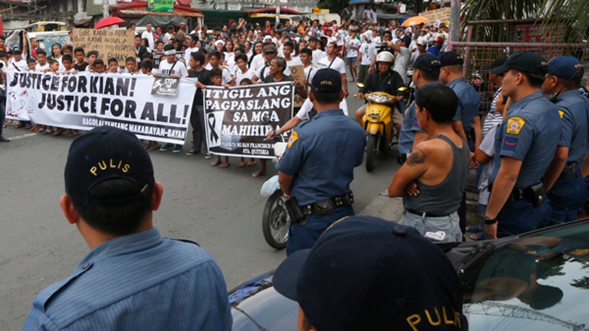 Philippines protest