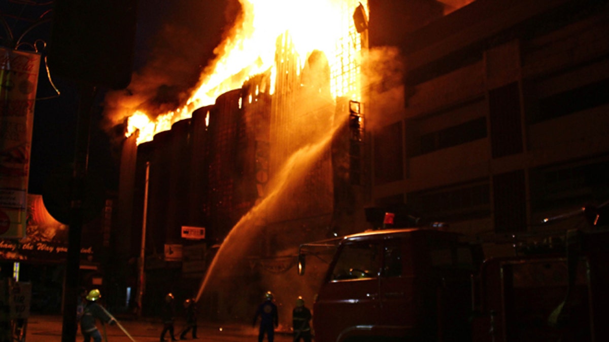 Philippines Store Fire