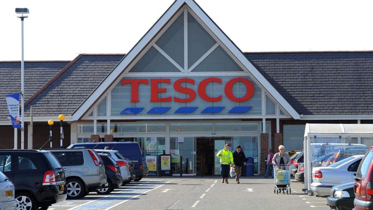 A Tesco supermarket in Holyhead, Wales. Britain's biggest retailer has unveiled its first tablet computer, as the supermarket chain seeks to boost flagging sales in its domestic market.