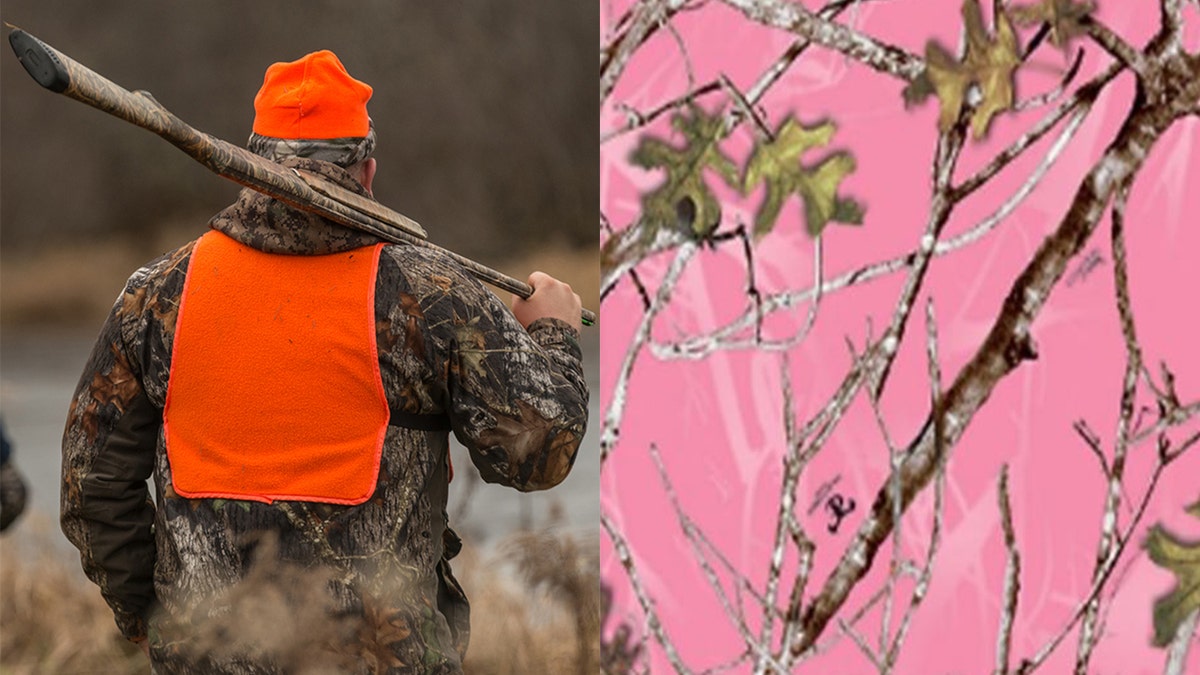 Pink and orange hunting