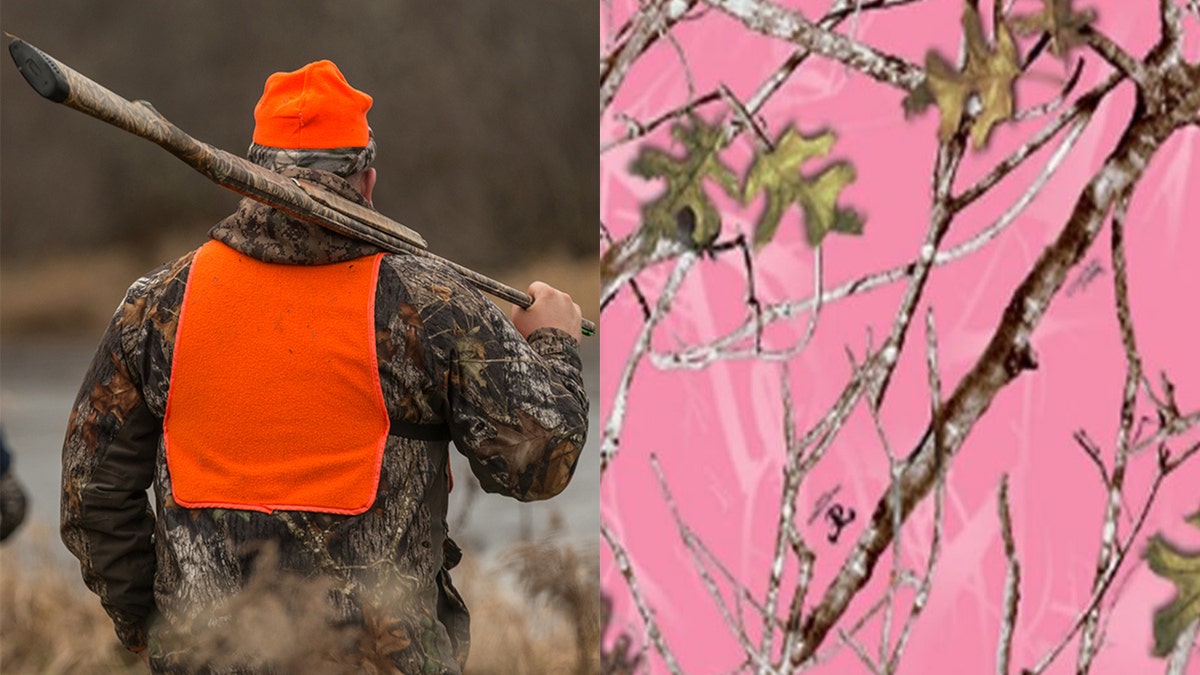 Pink and orange hunting