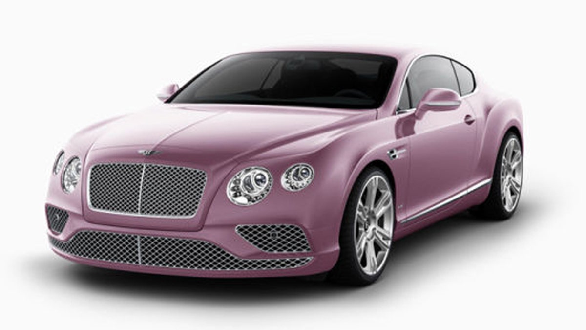 pink bentley