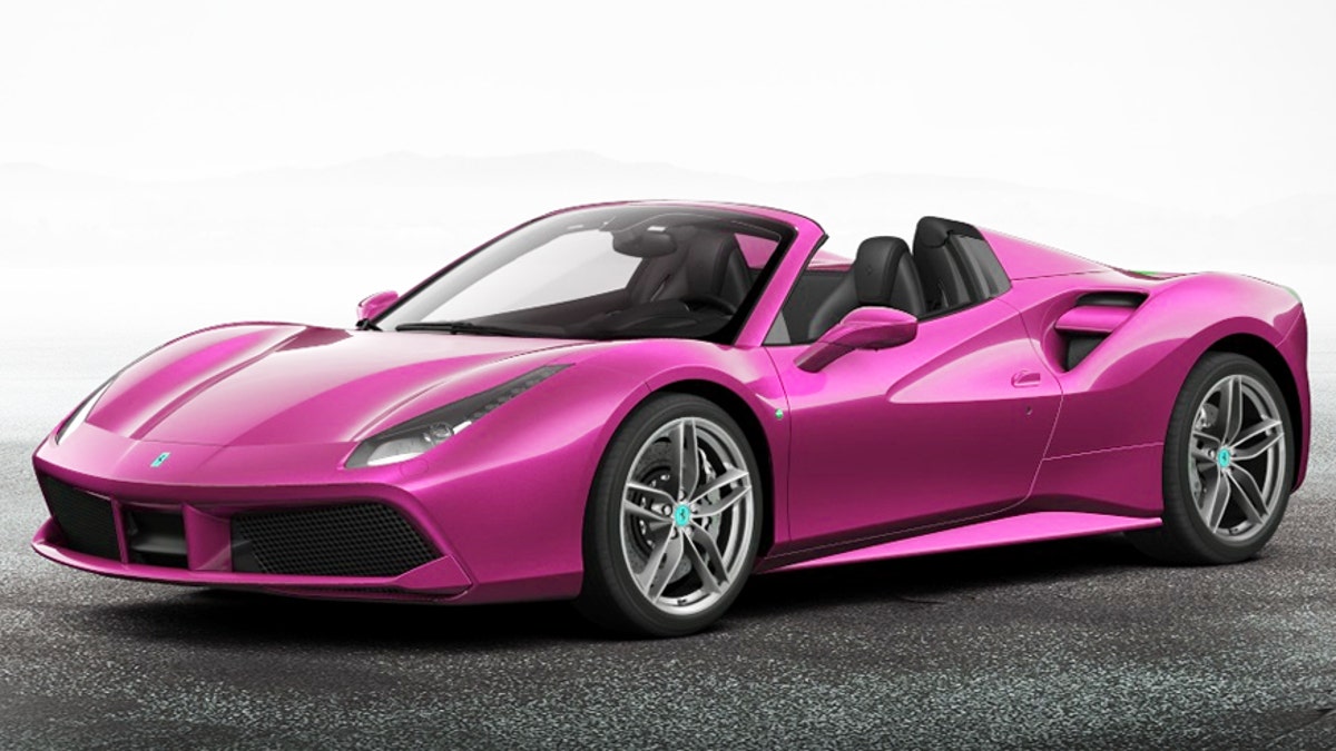 pink ferrari