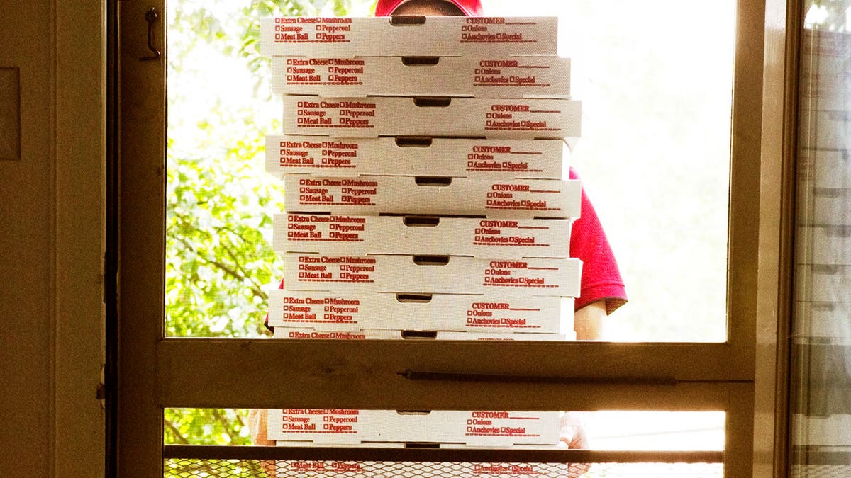 pizza delivery istock