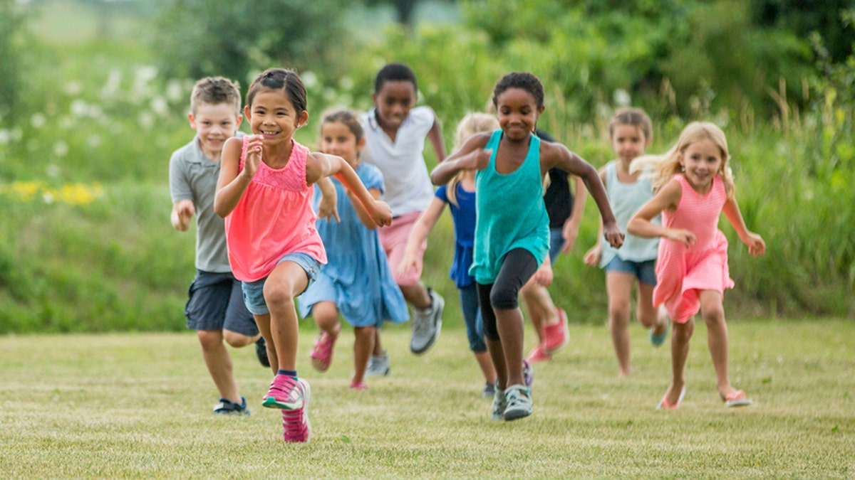 playing outside