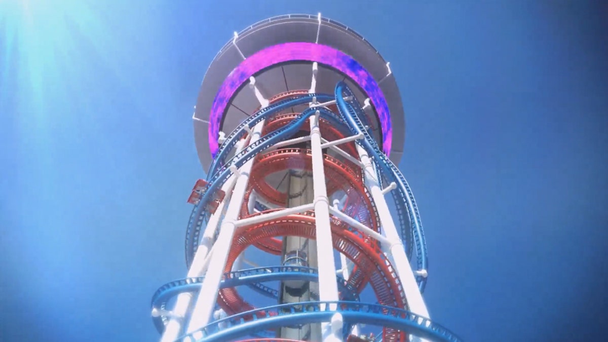 Company proposes 650 foot tall roller coaster on Las Vegas Strip