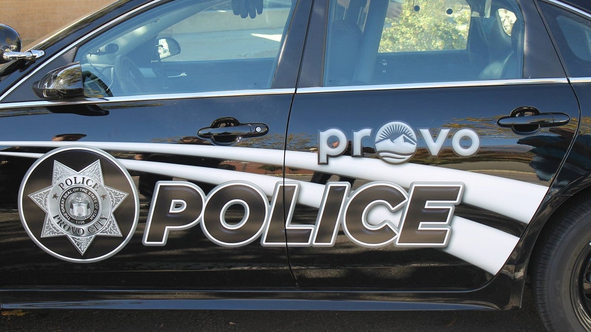 Provo police car