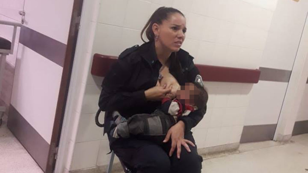 police breastfeed