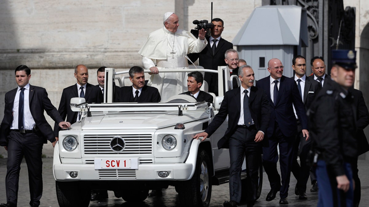 pope mercedes