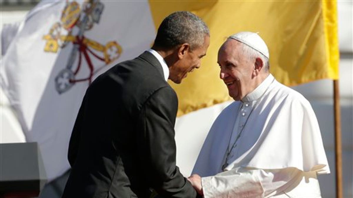 US Obama Pope Francis