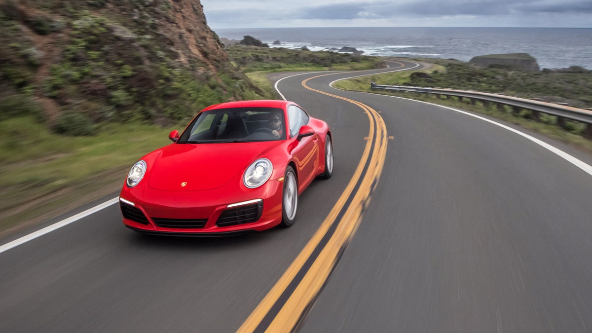 2017 Porsche 911 Carrera red FBN