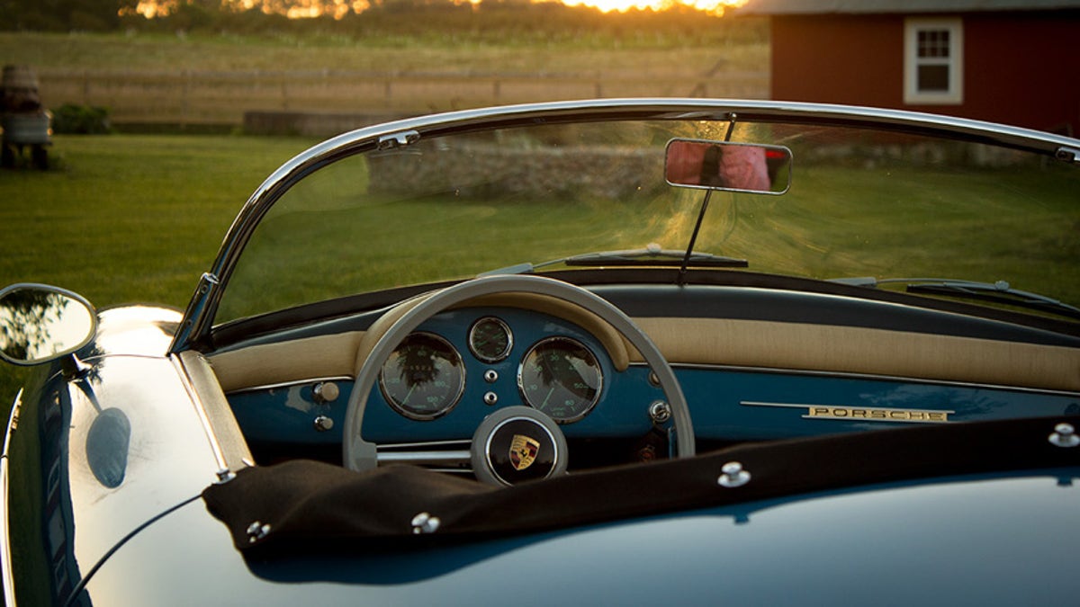 porsche 356 cabin