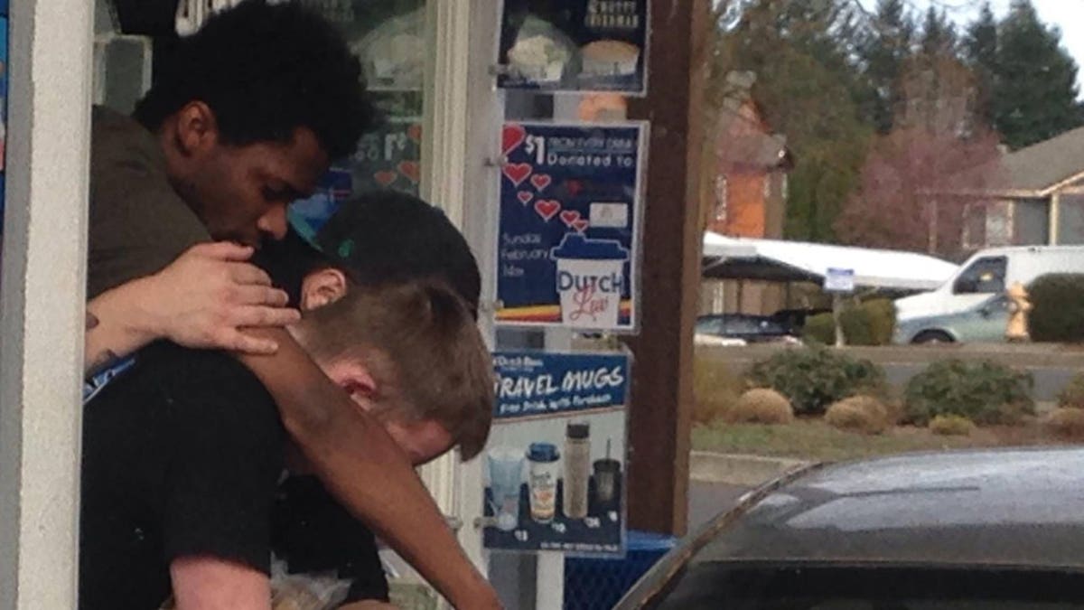 Praying baristas