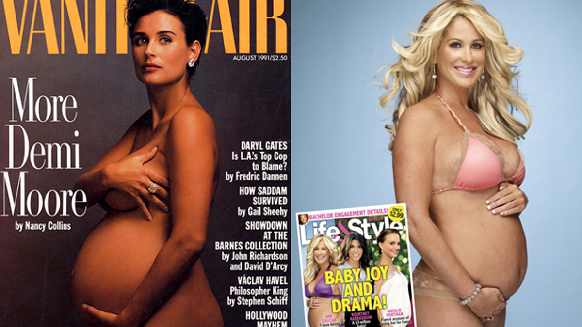 Does Hollywoods Obsession With Posing Nude and Pregnant Exploit Kids Before Theyre Even Born? Fox News pic