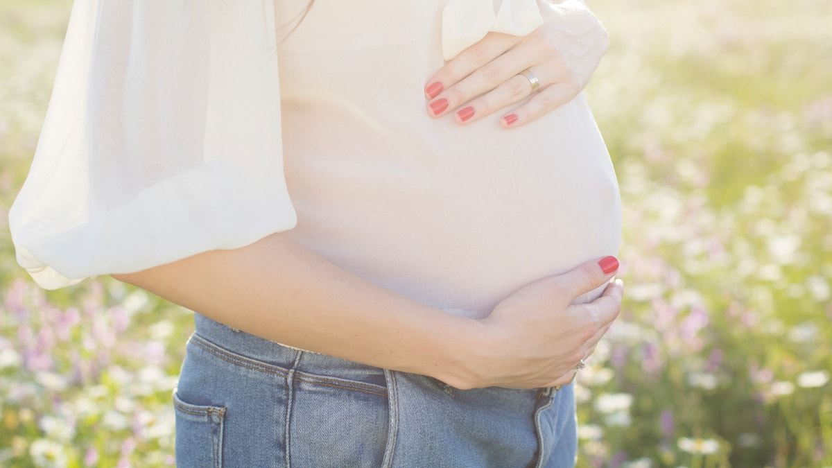 pregnant belly istock