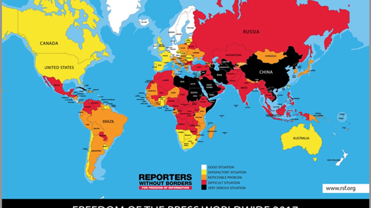 Press Freedom Map