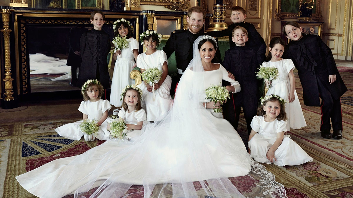 prince harry meghan markle official wedding photo ap