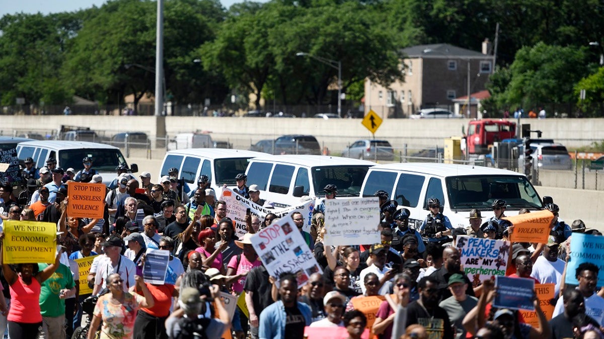 Chicago protesters